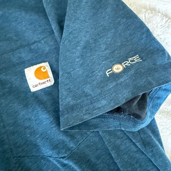 Carhartt Blue Short Sleeve Tee - Picture 3 of 4